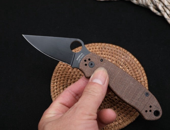 New S30V Blade Pocket Utility Lock Back Camping Folding Pocket Knife TFF11N