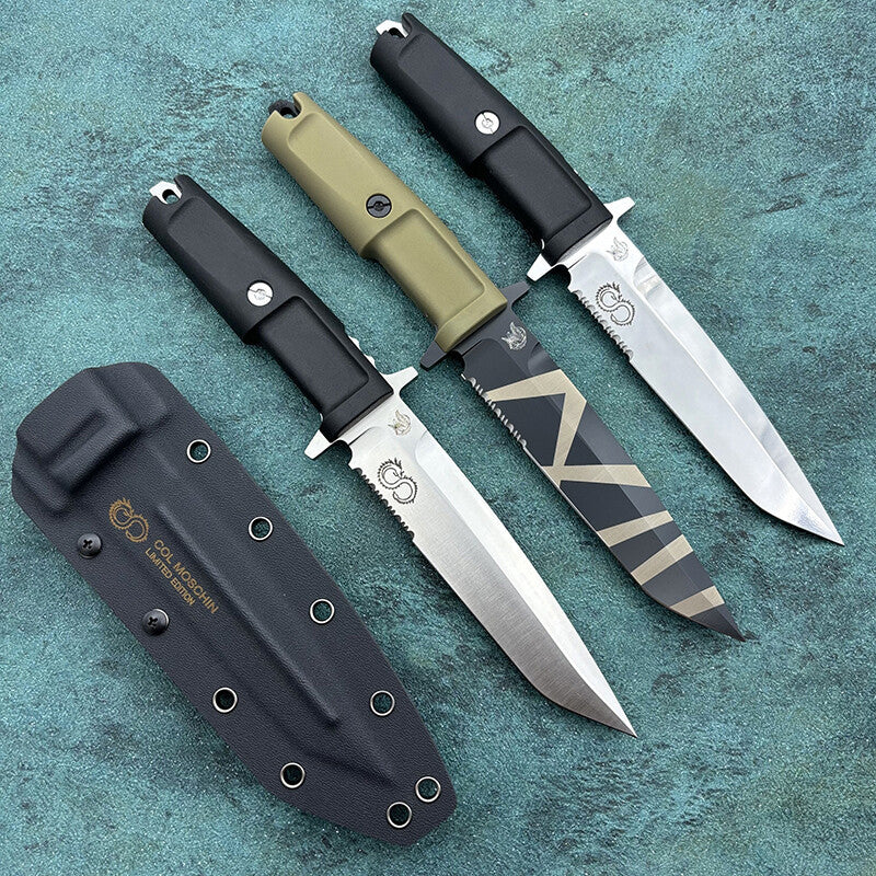 11'' New CNC A8 Steels Blade Craton Handle Outdoor Camping Tool Knife VTH53