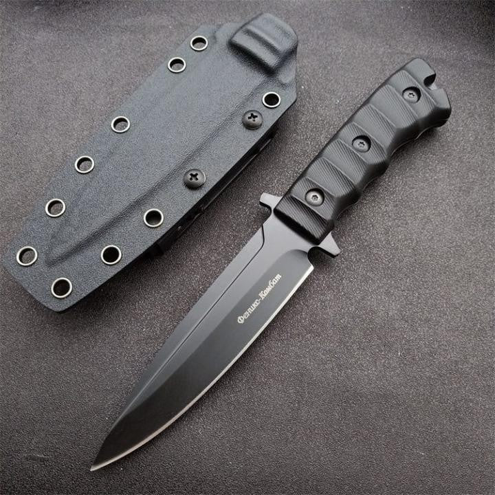 9'' New D2 Fixed Blade Nylon Glass Fiber Handle Collection Outdoor Knife VTH06