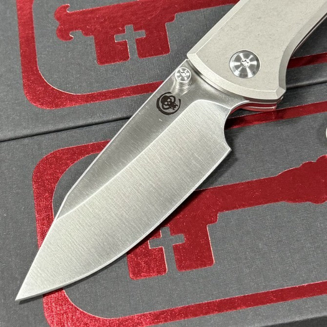 8'' New Folding Knife M390 Blade Full T4C Titanium Handle  Camping Knife VTF119