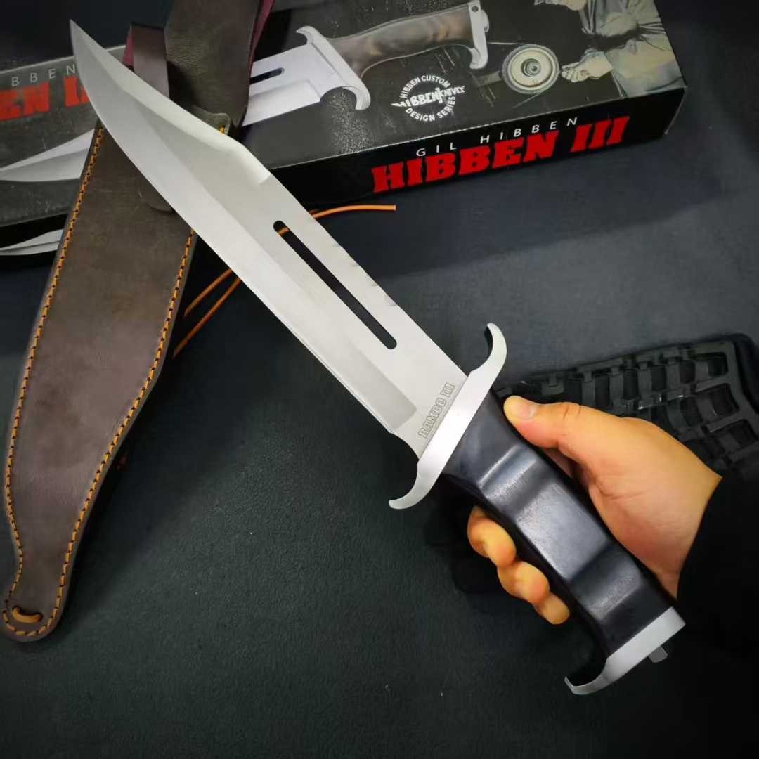 New Rambo III Limited Signature Camping Outdoor Utility Tool Knife VTH37