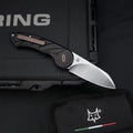 7'' New Manual Folding Knife CNC M390 Blade Aluminum Handle Pocket Knife VTF91
