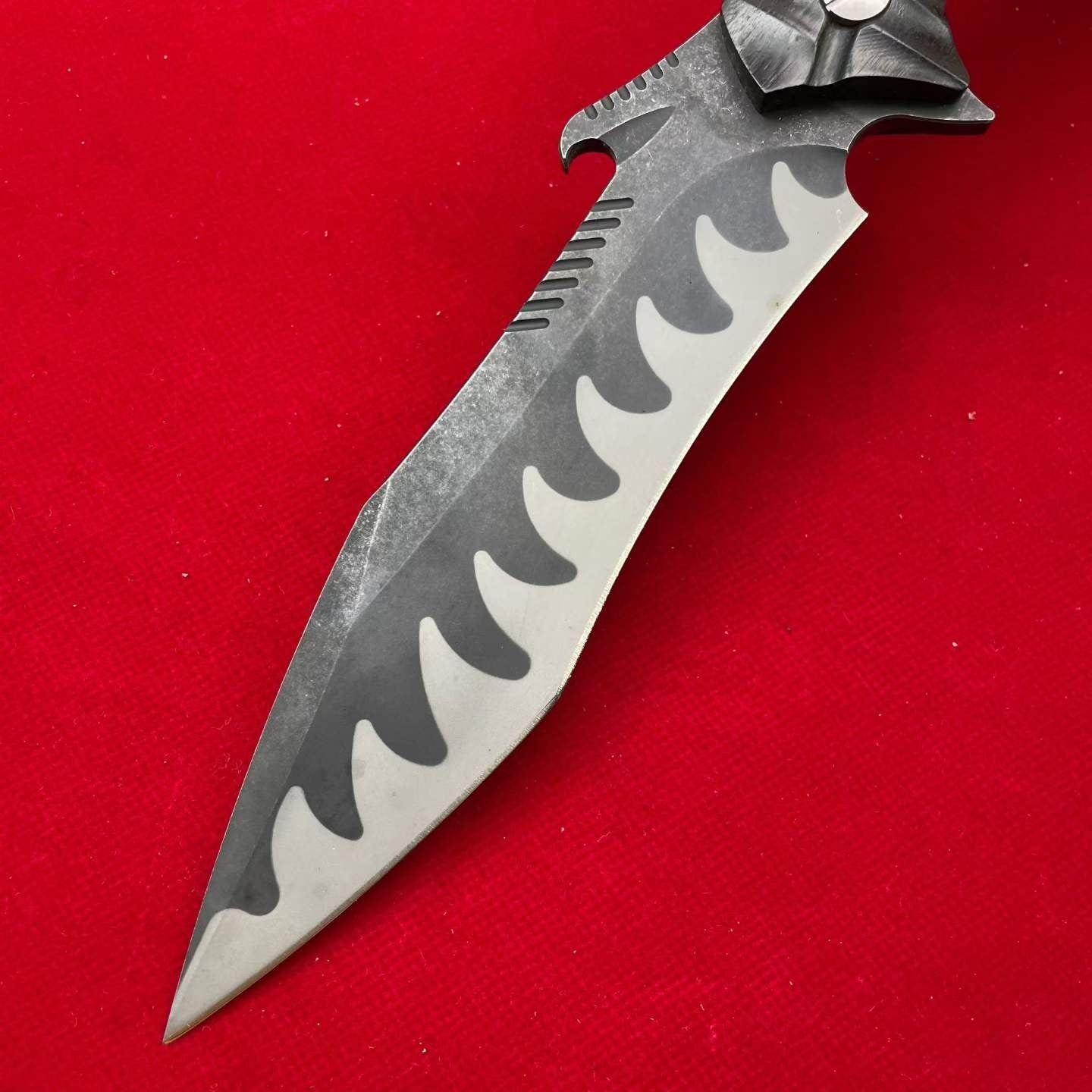 12'' New 9CR14MOV Steel Blade ABS Handle Camping Outdoor Hunting Knife VTH49S