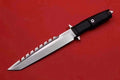 New N690 Steel Fixed Blade Forprene Handle Camping Outdoor Tool Knife VTH10