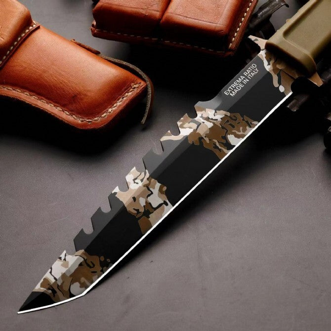 13'' New Forprene Handle N690 Blade Camping Outdoor Utility Tool Knife VTH10S