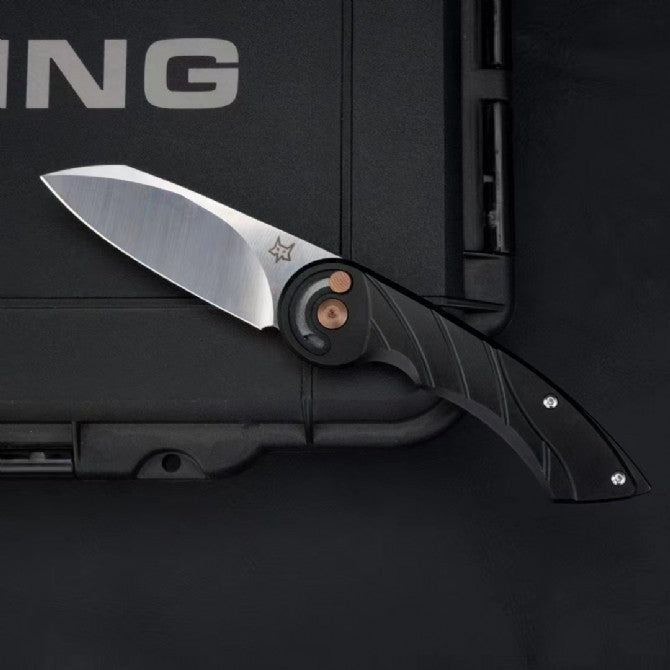 7'' New Manual Folding Knife CNC M390 Blade Aluminum Handle Pocket Knife VTF91