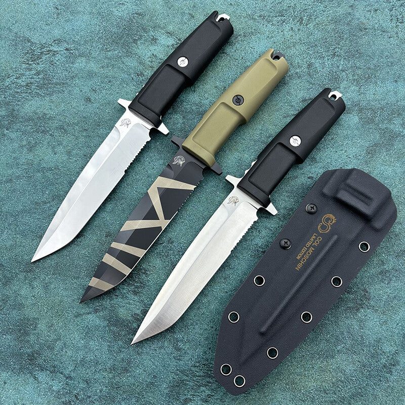 11'' New CNC A8 Steels Blade Craton Handle Outdoor Camping Tool Knife VTH53