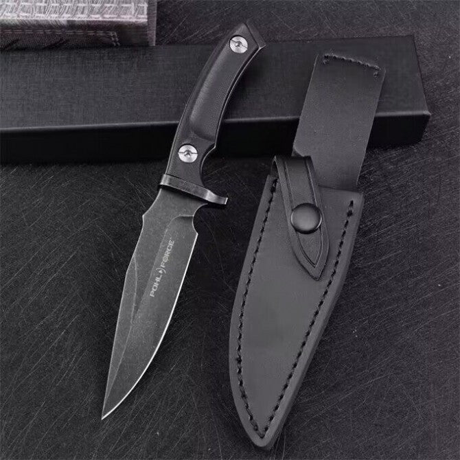 8'' New CNC D2 Blade Full Tang G10 Handle Sharp Outdoor Utility Tool Knife VTH70