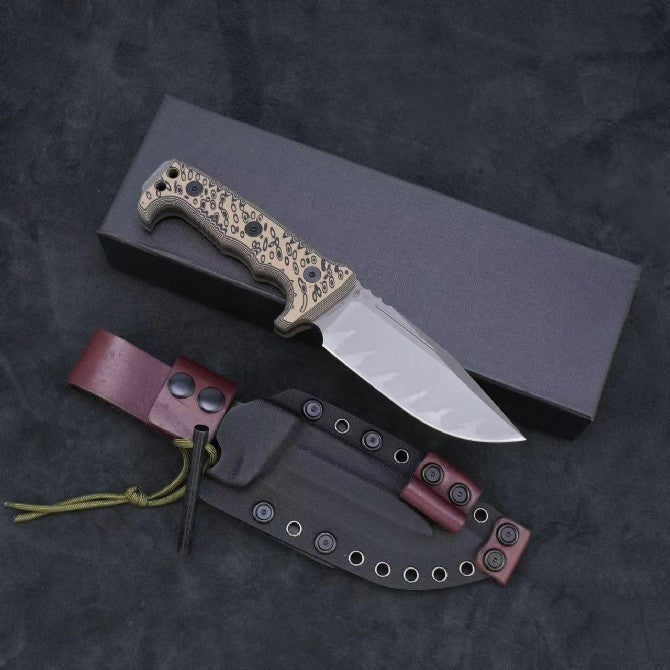 10'' New Candmade Customization Z-WEAR Blade Camping Outdoor Tool Knife VTH12