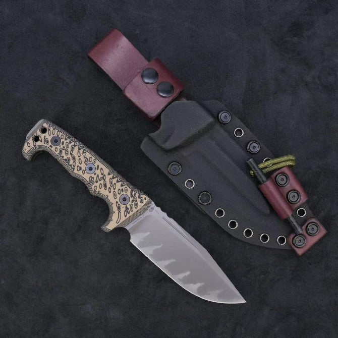 10'' New Candmade Customization Z-WEAR Blade Camping Outdoor Tool Knife VTH12
