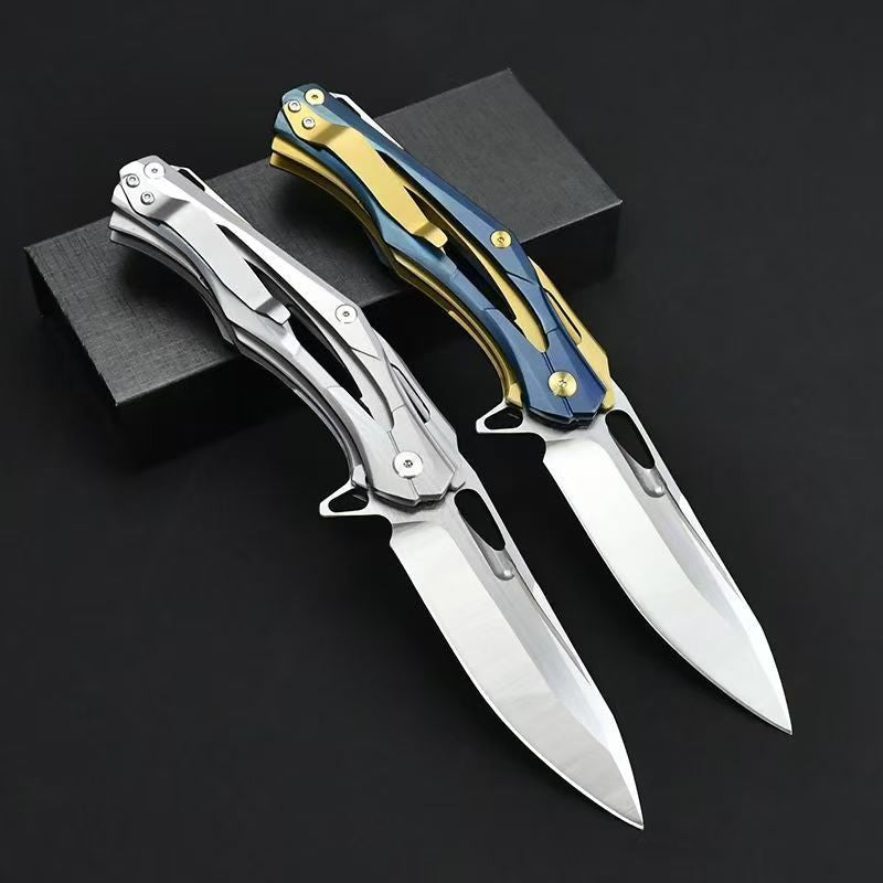 9'' New 7Cr17MoV Blade Steels Handle Outdoor Utility Pocket Folding Knife VTF06