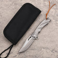 New Folding Knife M390 Blade Full T4C Titanium Handle Pocket Camping Utility Outdoor Knife VTF197