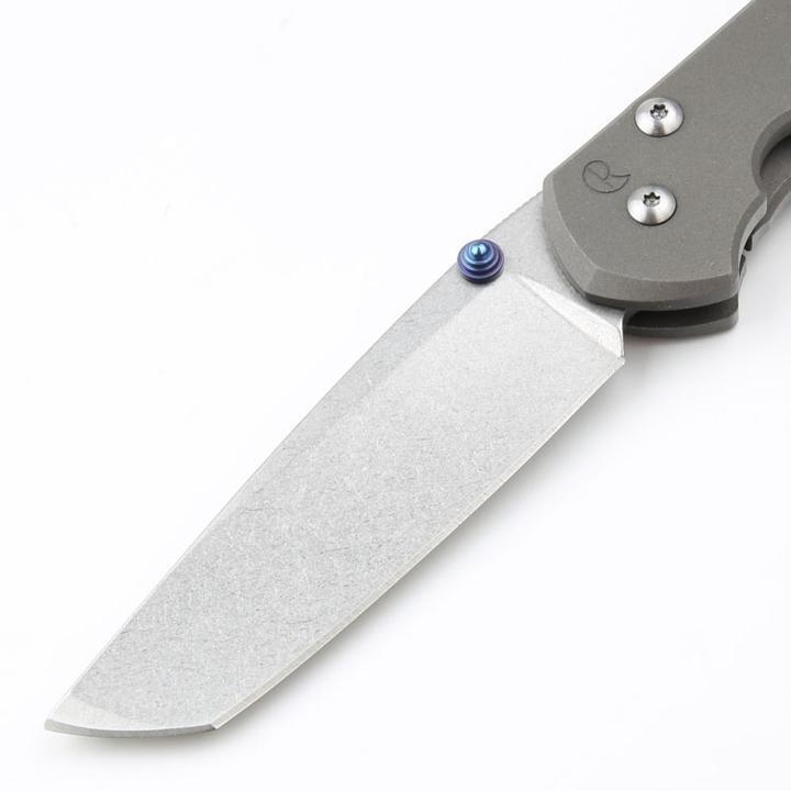 New CNC D2 Blade Sebenza 21 Style Full T4C Titanium Handle Pocket Camping Utility Folding Knife DF187