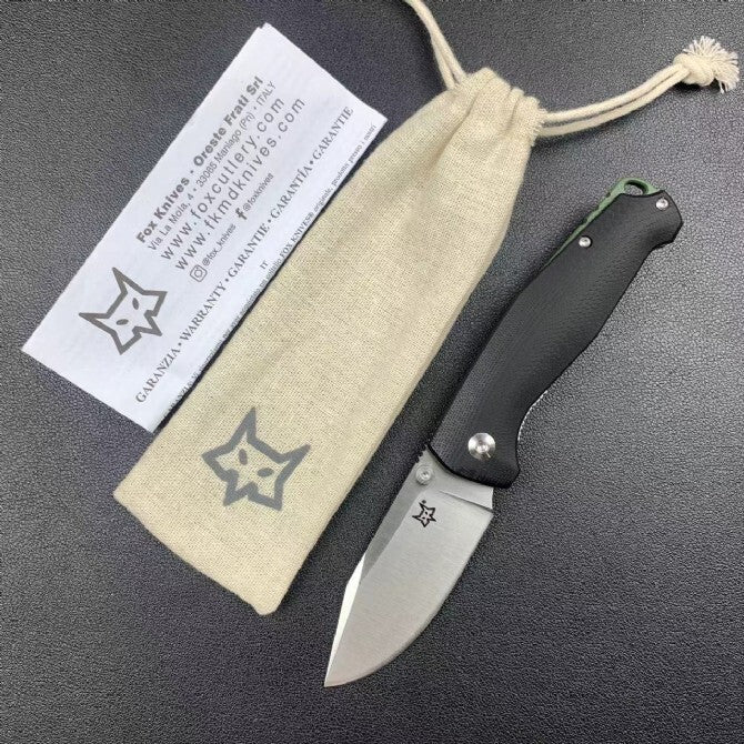 7'' New N690 Blade G10 Handle Camping Outdoor Utility Tool Folding Knife VTF523