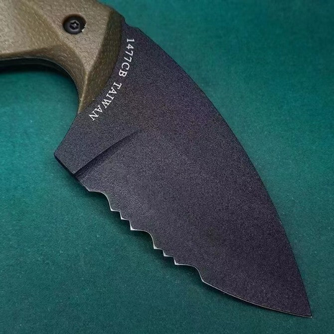 5.5'' New AUS-8A Blade ZYTEL Handle Camping Outdoor Utility Tool Knife VTH22