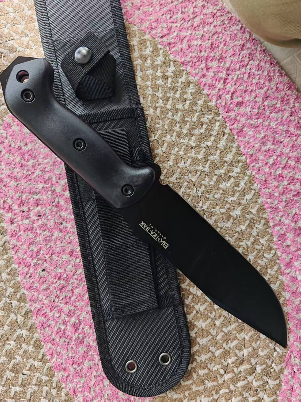 12'' New 1905Cro-Van Blade Fiberglass Handle Camping Outdoor Tool TKnife BK7