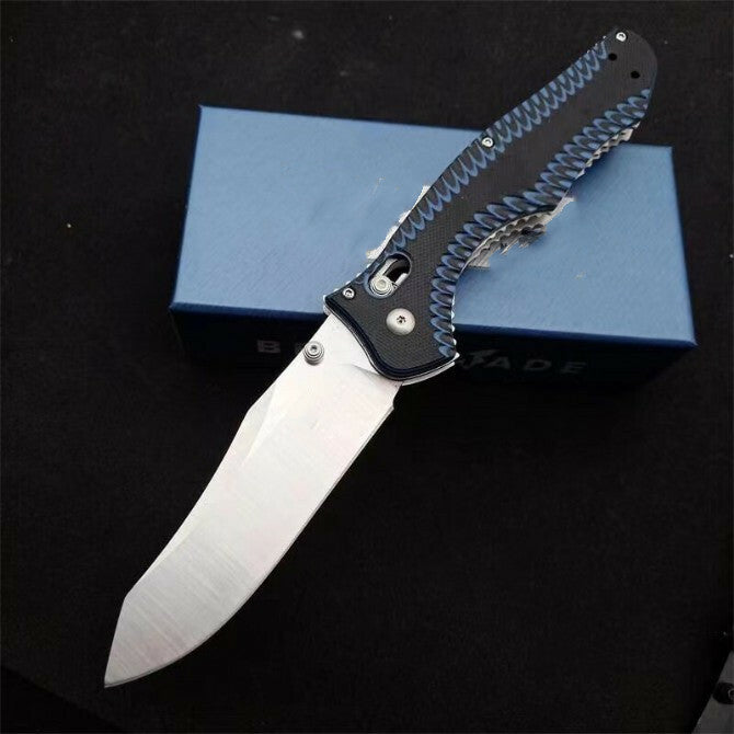 8.5'' New CNC M390 Steel Blade G10 Handle AXIS Lock Folding Pocket Knife VTF32