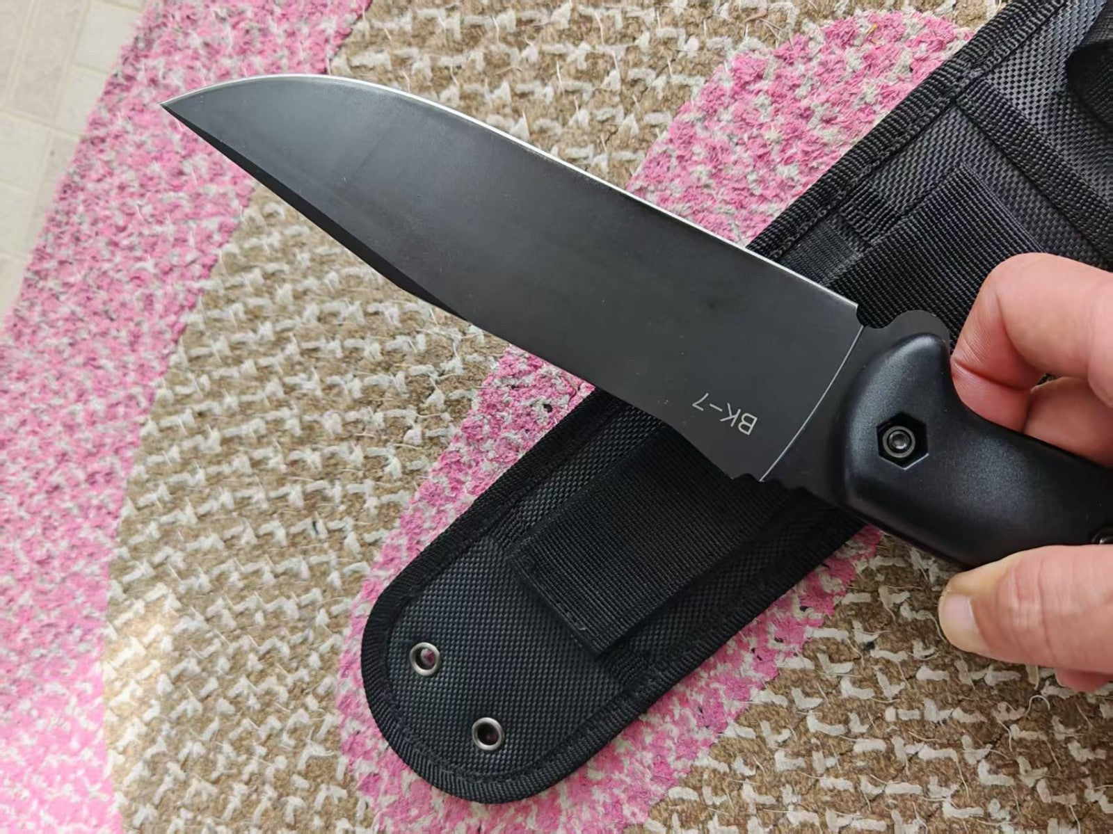 12'' New 1905Cro-Van Blade Fiberglass Handle Camping Outdoor Tool TKnife BK7