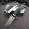 9'' New 8cr13mov Blade Fiber glass Handle Folding Camping Outdoor Knife VT5225
