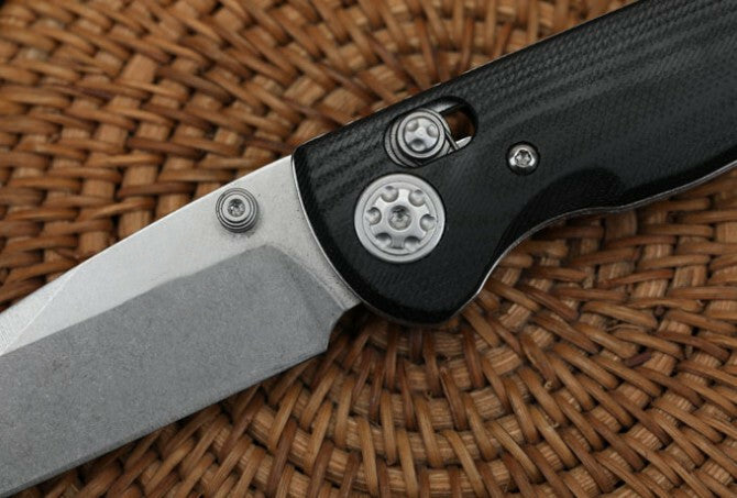 7.5'' New CNC S30V Steel Blade G10 Handle AXIS Lock Folding Pocket Knife VTF698