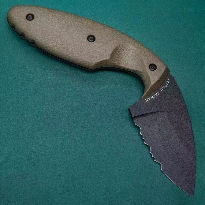 5.5'' New AUS-8A Blade ZYTEL Handle Camping Outdoor Utility Tool Knife VTH22