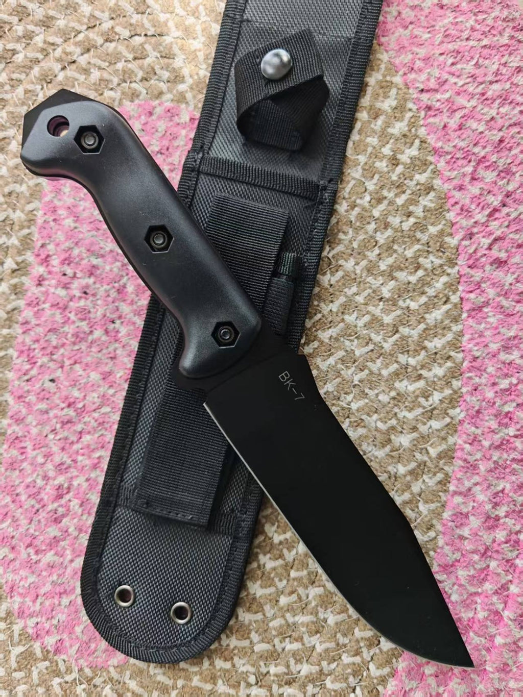 12'' New 1905Cro-Van Blade Fiberglass Handle Camping Outdoor Tool TKnife BK7