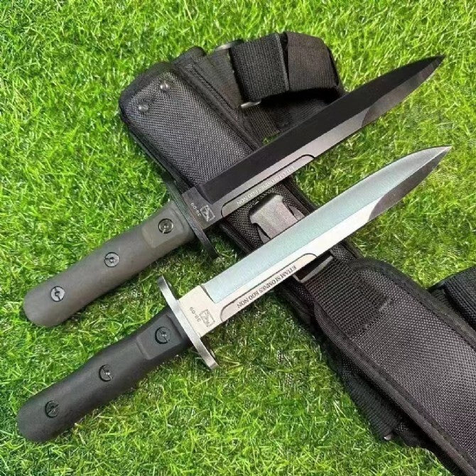 12'' New CNC 8CR13 Blade FORPRENE Handle Survival Hunting Tactics Knife VTH14