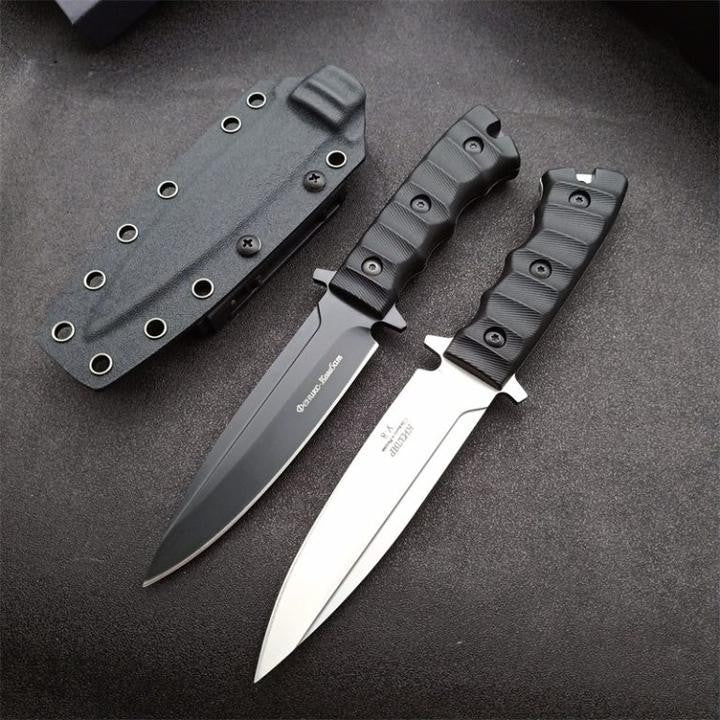 9'' New D2 Fixed Blade Nylon Glass Fiber Handle Collection Outdoor Knife VTH06