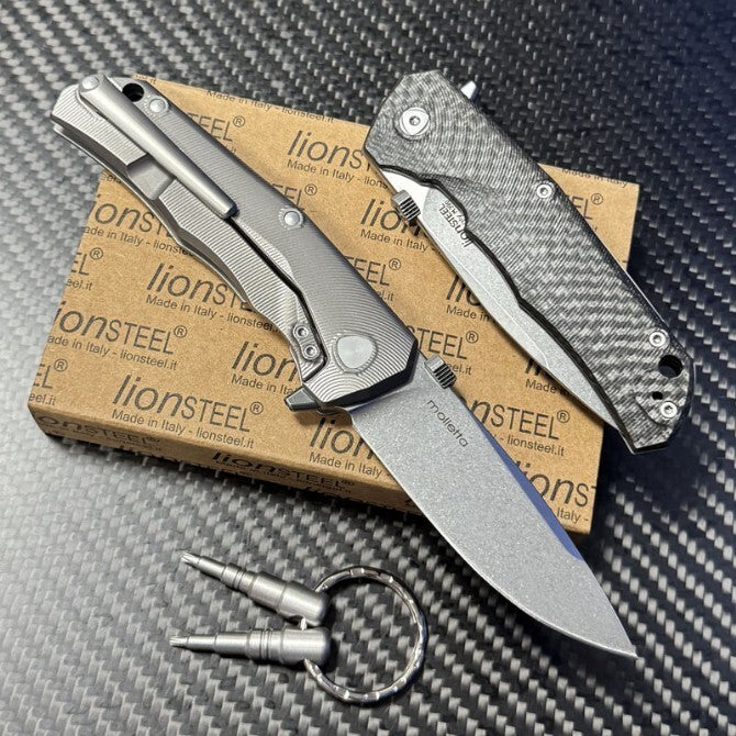 7'' New Folding Knife M390 Blade Pocket Camping Utility Outdoor Knife VTF117