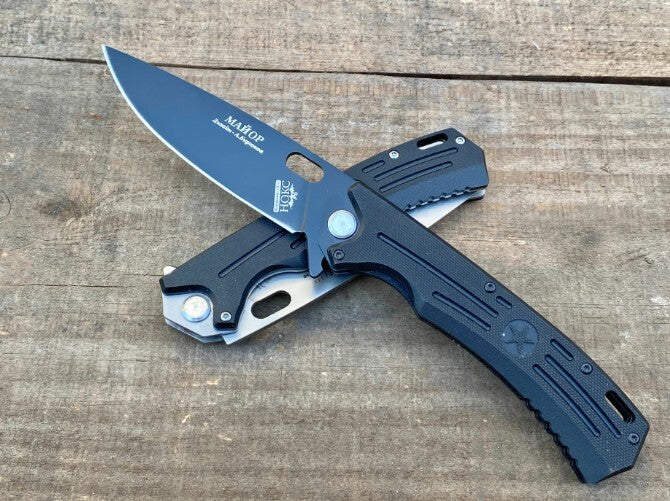 9" New Manual Folding Knife D2 Blade G10 Handle Liner Lock Pocket Knife DF52