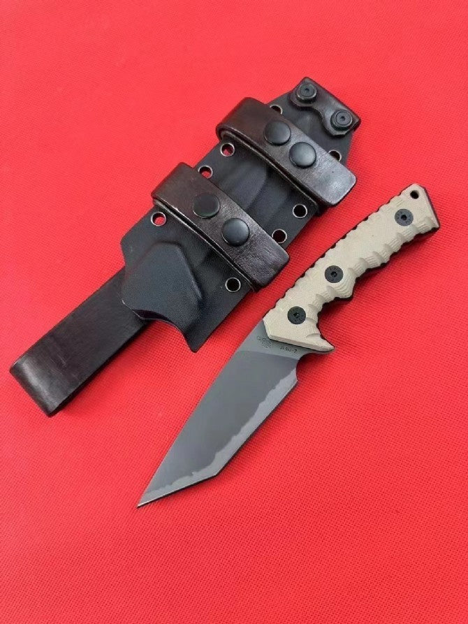 New A8 Steels Blade G10 Handle Full Tang Camping Outdoor Utility Knife M27T