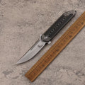 8.5''New Manual Folding Knife S35VN Blade Full T4C Titanium Handle Pocket Camping Outdoor Knife VTF70
