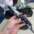 9'' New CNC N690Co Steels Blade G10 Handle Full Tang Camping Outdoor Knife VTH39