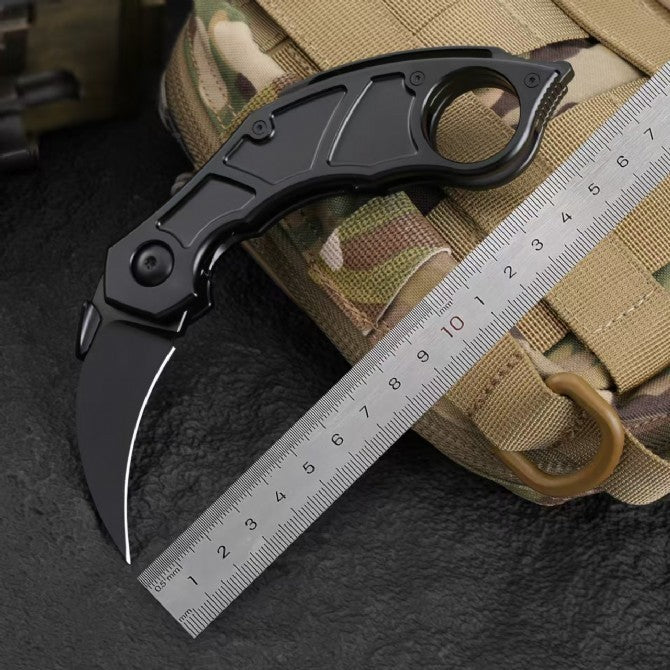 New Manual Folding Knife 14C28N Steel Sandvik Blade Full T4C Titanium Handle Pocket Camping Claw C07