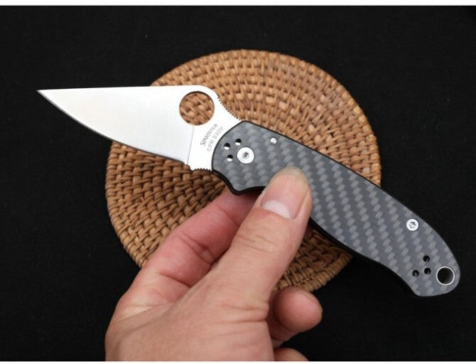 New S30V Blade Pocket Utility Lock Back Camping Folding Pocket Knife TFF11N