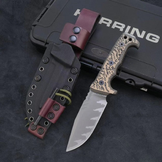 10'' New Candmade Customization Z-WEAR Blade Camping Outdoor Tool Knife VTH12