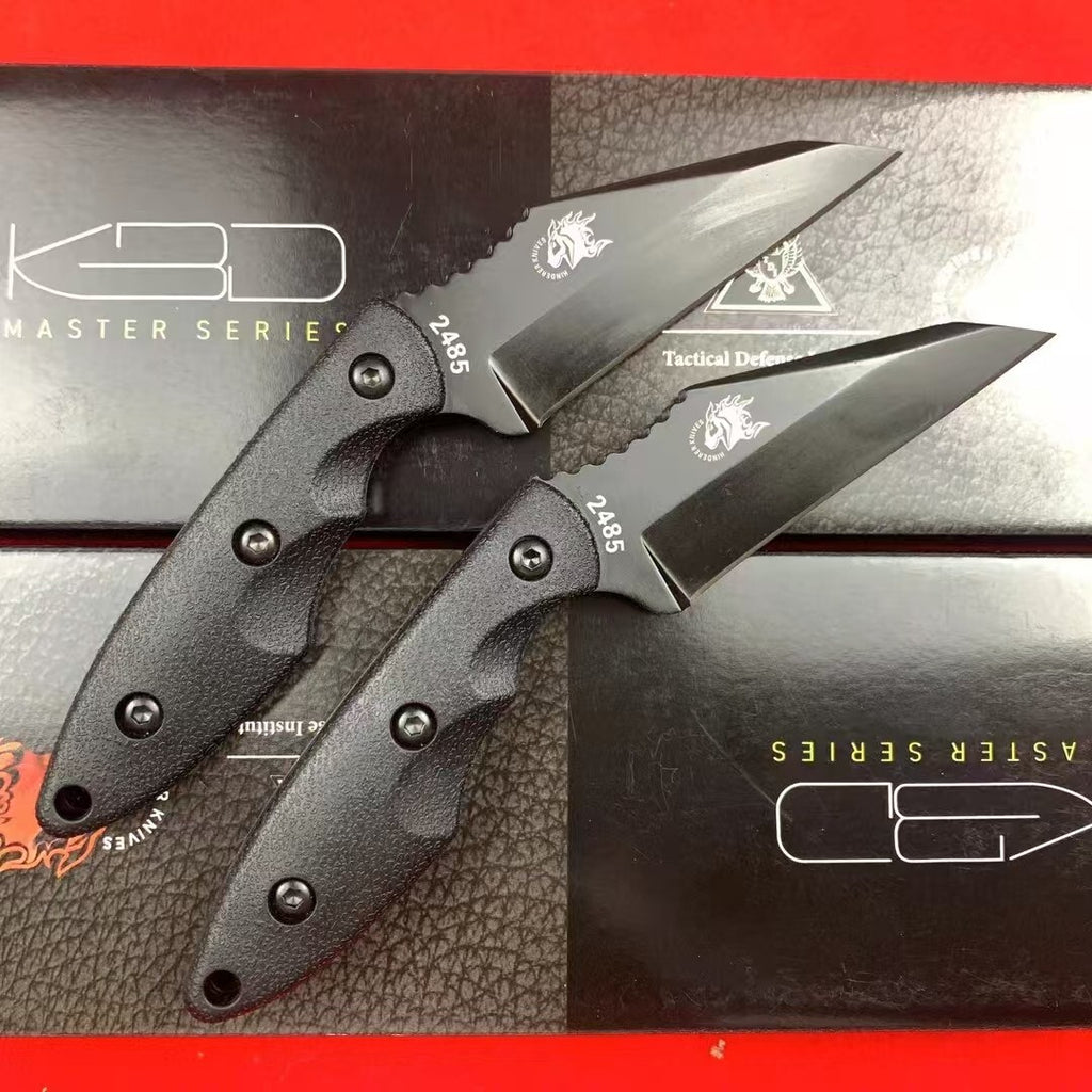 7'' New High Carbon Steel Fixed Blade Fiberglass Collection Handle Knife 2485