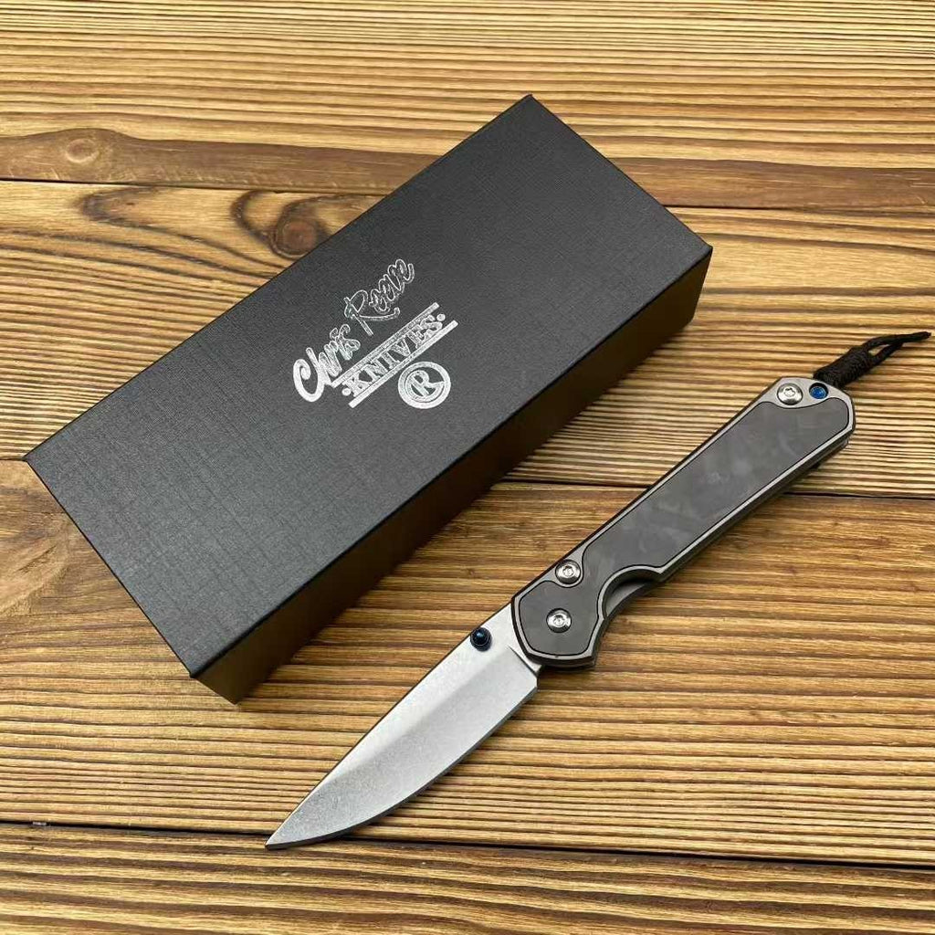 New CNC D2 Blade Sebenza Style Steel Pocket Camping Outdoor Folding Knife DF15