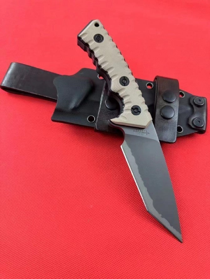 New A8 Steels Blade G10 Handle Full Tang Camping Outdoor Utility Knife M27T
