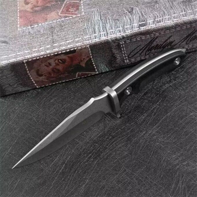 8'' New CNC D2 Blade Full Tang G10 Handle Sharp Outdoor Utility Tool Knife VTH70