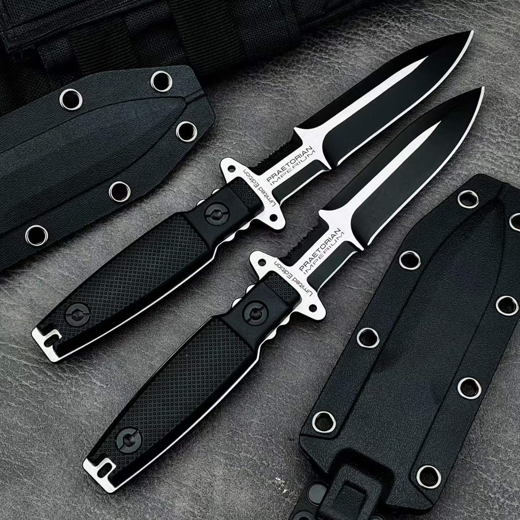 New Multifunctional Tools N690 Fixed Blade Nylon Fiber Handle Camping Knife VTH79