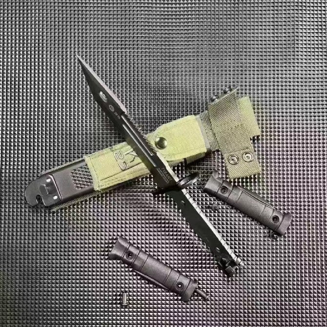 New HighCarbon Steel Fixed Blade Plastic Handle Collection Outdoor Knife VTH29