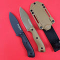 2Pcs/Lot 9'' New D2 Blade GlassFibre Handle Full Tang Outdoor Camping Knife BK19