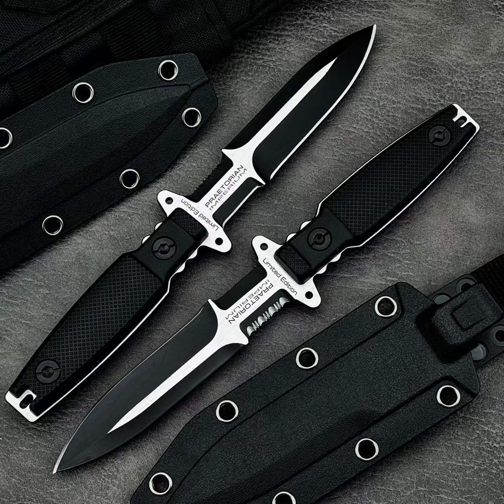 New Multifunctional Tools N690 Fixed Blade Nylon Fiber Handle Camping Knife VTH79