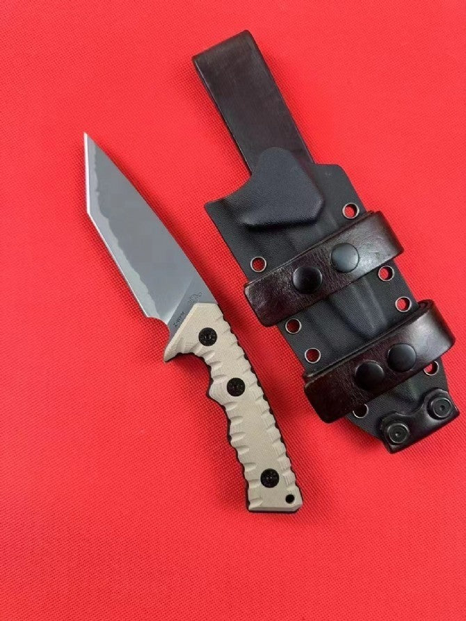 New A8 Steels Blade G10 Handle Full Tang Camping Outdoor Utility Knife M27T