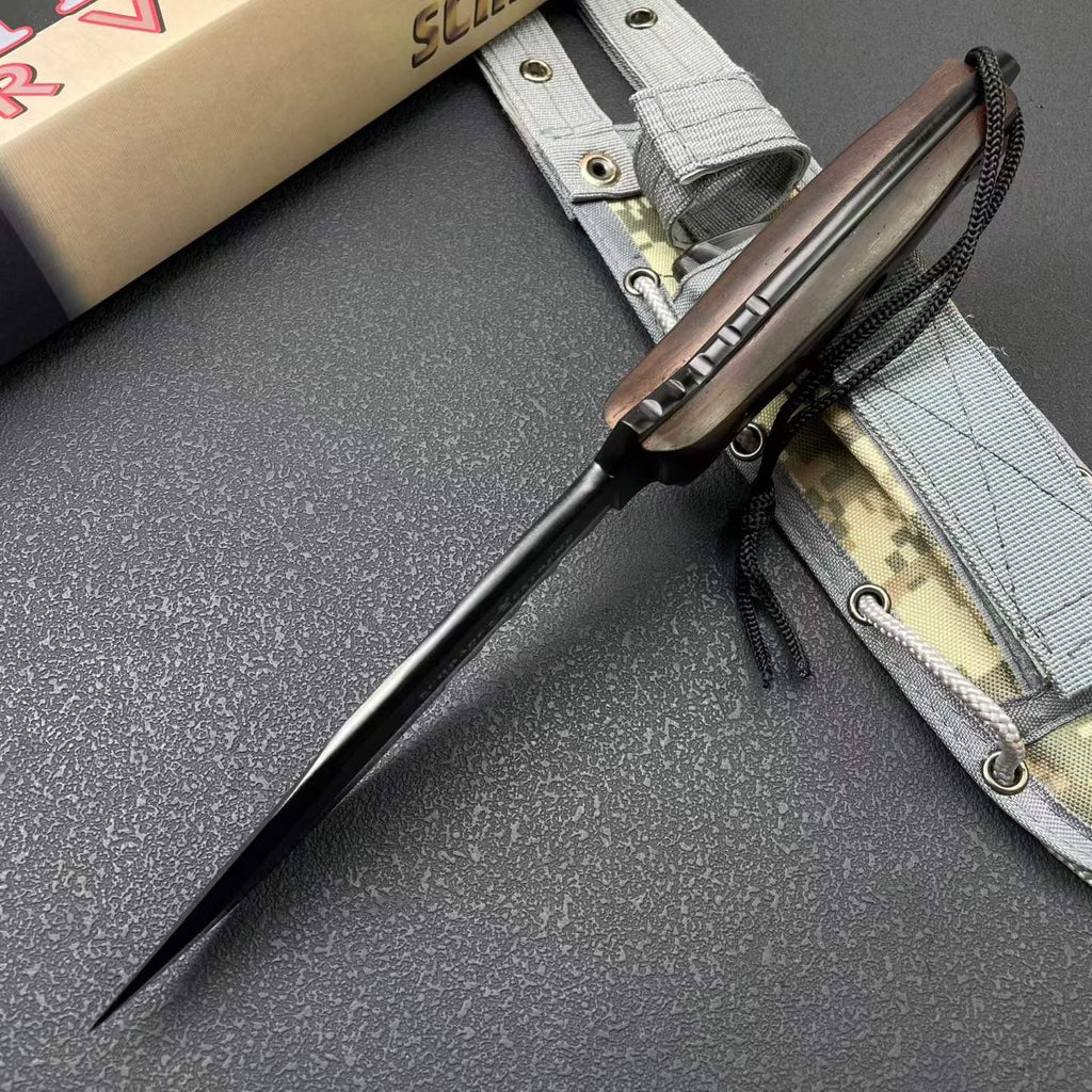 12'' New 9Cr15MoV Steels ABS handle Outdoor camping tool Hunting Knife VTH87W