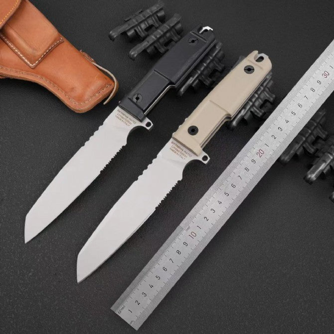 11'' New CNC N690 Steels Blade G10 Handle Camping Outdoor Tool Knife VTH33