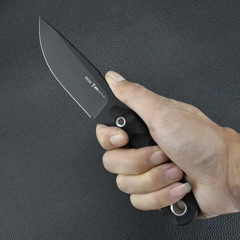 8.5''New 8Cr13MoV Blade G10 Handle Full Tang Outdoor Camping Outdoor Tool VTH89