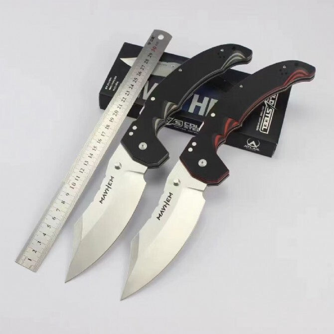 New Folding Knife S35VN Blade Nylon Fiberglass Handle Outdoor Knife DF06