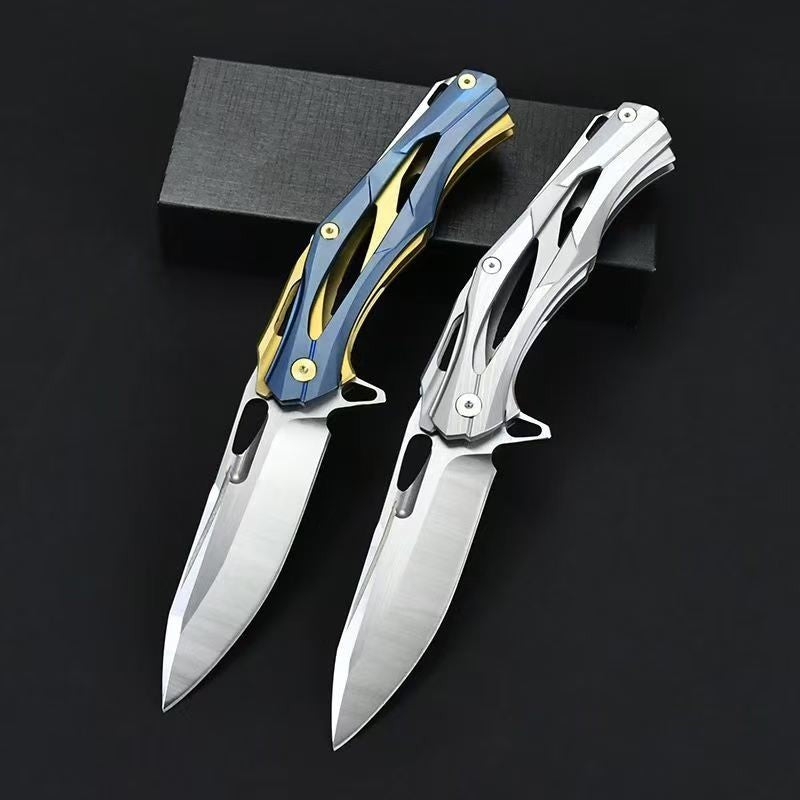 9'' New 7Cr17MoV Blade Steels Handle Outdoor Utility Pocket Folding Knife VTF06